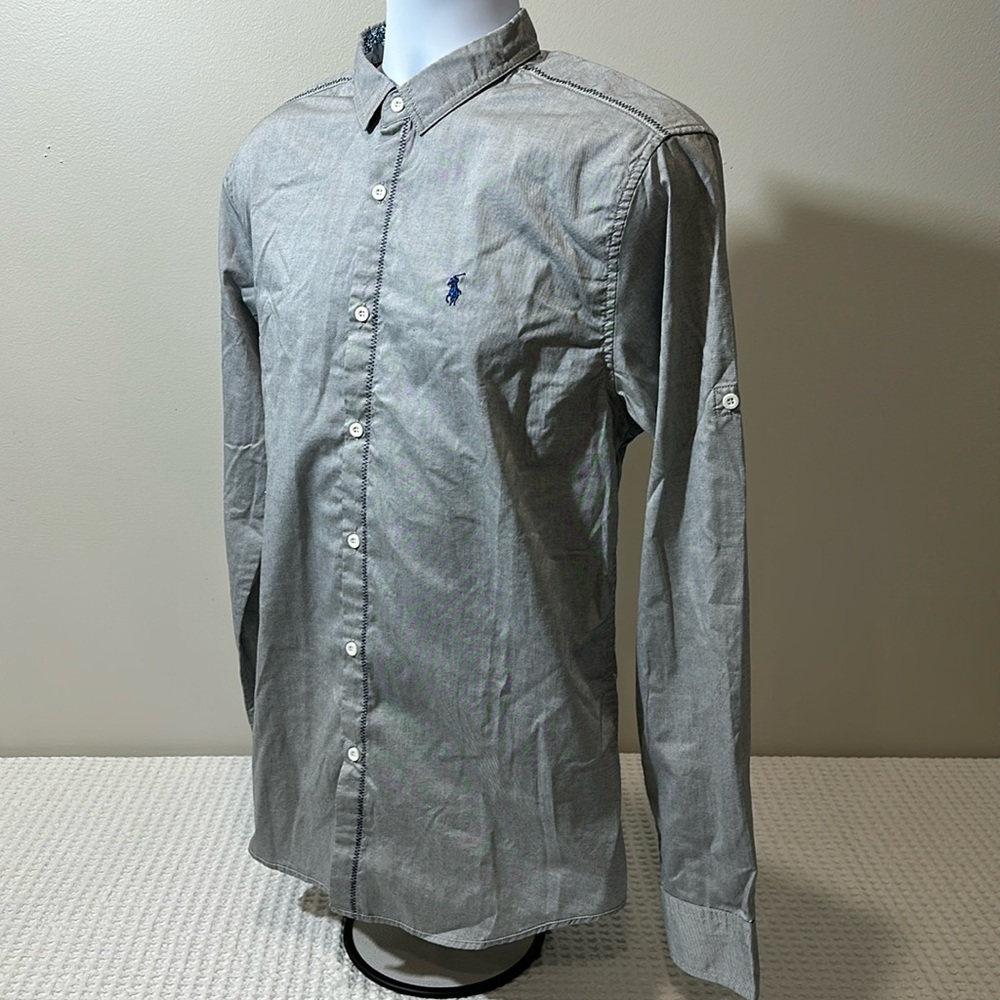 Polo by Ralph Lauren Gray Dress Shirt